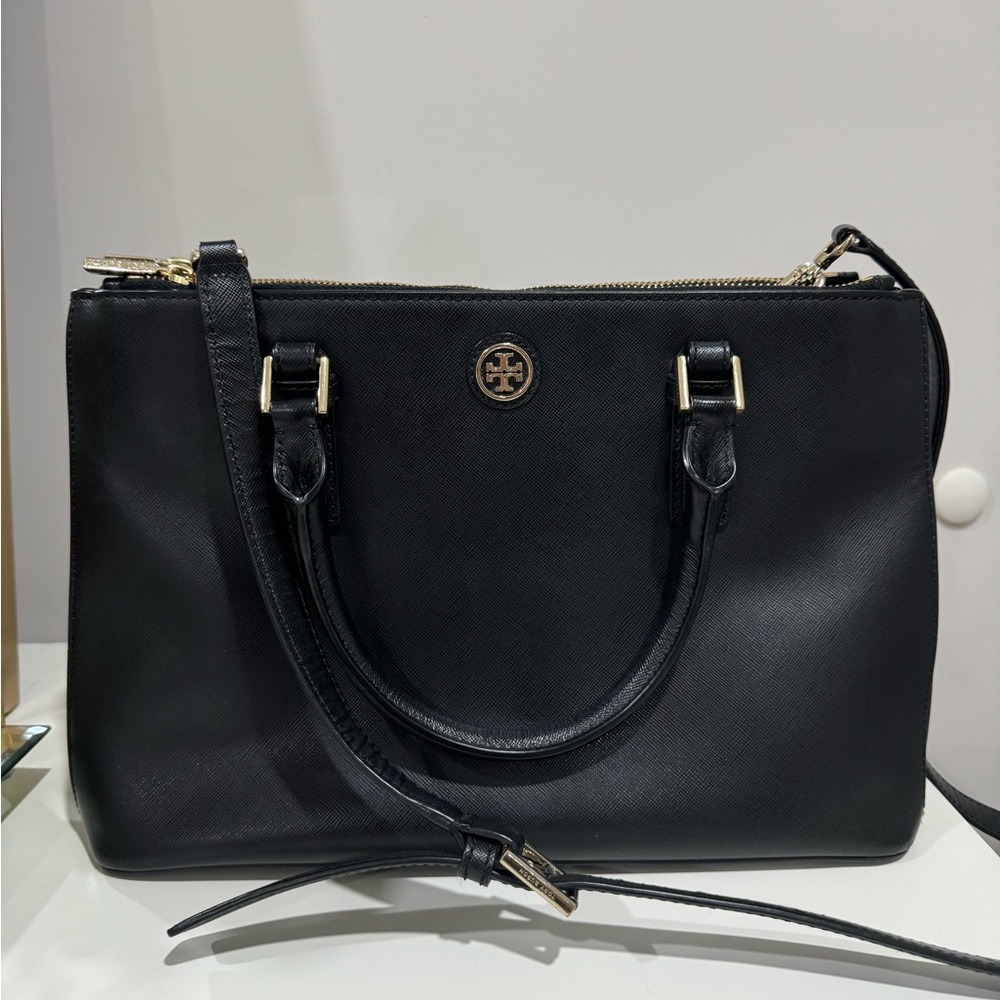 Tory Burch Black Satchel Bag